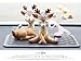 Youfui Cake Topper Party Supplies Cake Decoration for Girls, Birthday Party, Baby Shower & Wedding Home Decor Car Decoration Interior (4pcs Deers Eden)