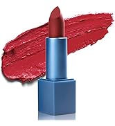 fast b. Red Wine Matte Long Lasting Lipstick for Women, Moisturizing Creamy to Velvet Matte Finis...