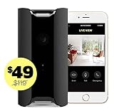 CANARY View: Indoor Security Camera | Home Monitoring, WiFi, Wide-Angle Lens, Motion Alerts, Compatible with Alexa & Google Home, Black