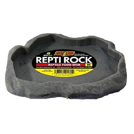 Zoomed Repti Rock Food Dish