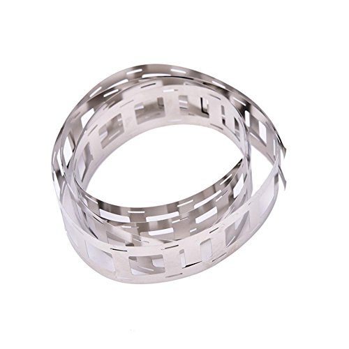 BleuMoo 1M 18650 Nickel Strip Ni Battery Plate Lithium Ion Cylindrical Lithium Battery Nickel Plate / Strip / Plate / Tape Battery - Thumbnail 2