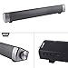 Sound Bar Wired & Wireless Connection 3D Surround Sound Speaker Bar Bluetooth Home Theater with Remote Control，Wireless Bluetooth Sound Speaker with Built-in 5W Subwoofers and Batteries