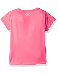 Camiseta de manga corta con el logotipo de Wordmark Under Armour para niñas