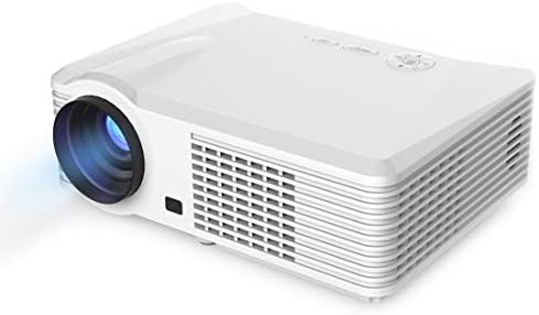 SHUHAN Video Projector BarcoMax PRS200 120W LED LCD Video Projector for Dwelling Theater/Workplace(Black) Shopper Electronics (Coloration : White)