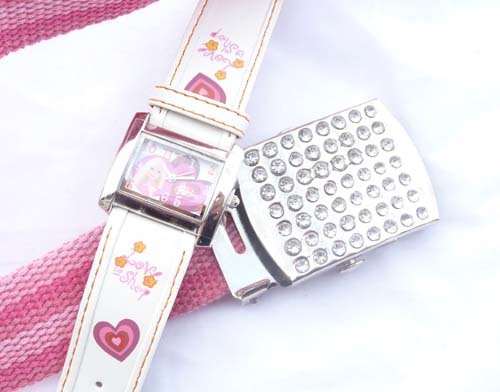 barbie belt buckle
