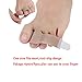8Pieces Broken Toe Wraps Cushioned Bandages Hammer Toe Separator Splints,Also Used as Finger Brace Splint Support for Broken Injured Finger