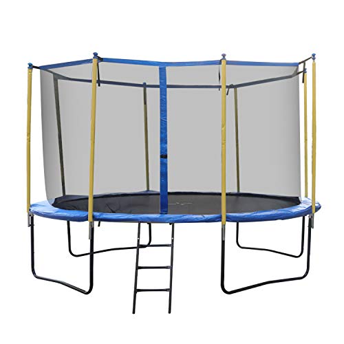 GBU Trampoline with Safety Enclosure Net 6FT 8FT 10FT 12FT Indoor