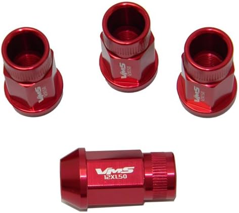 Amazon Com 16pc Honda Civic Crx Si Ex Racing Lug Nuts 12x1 5 Red Automotive