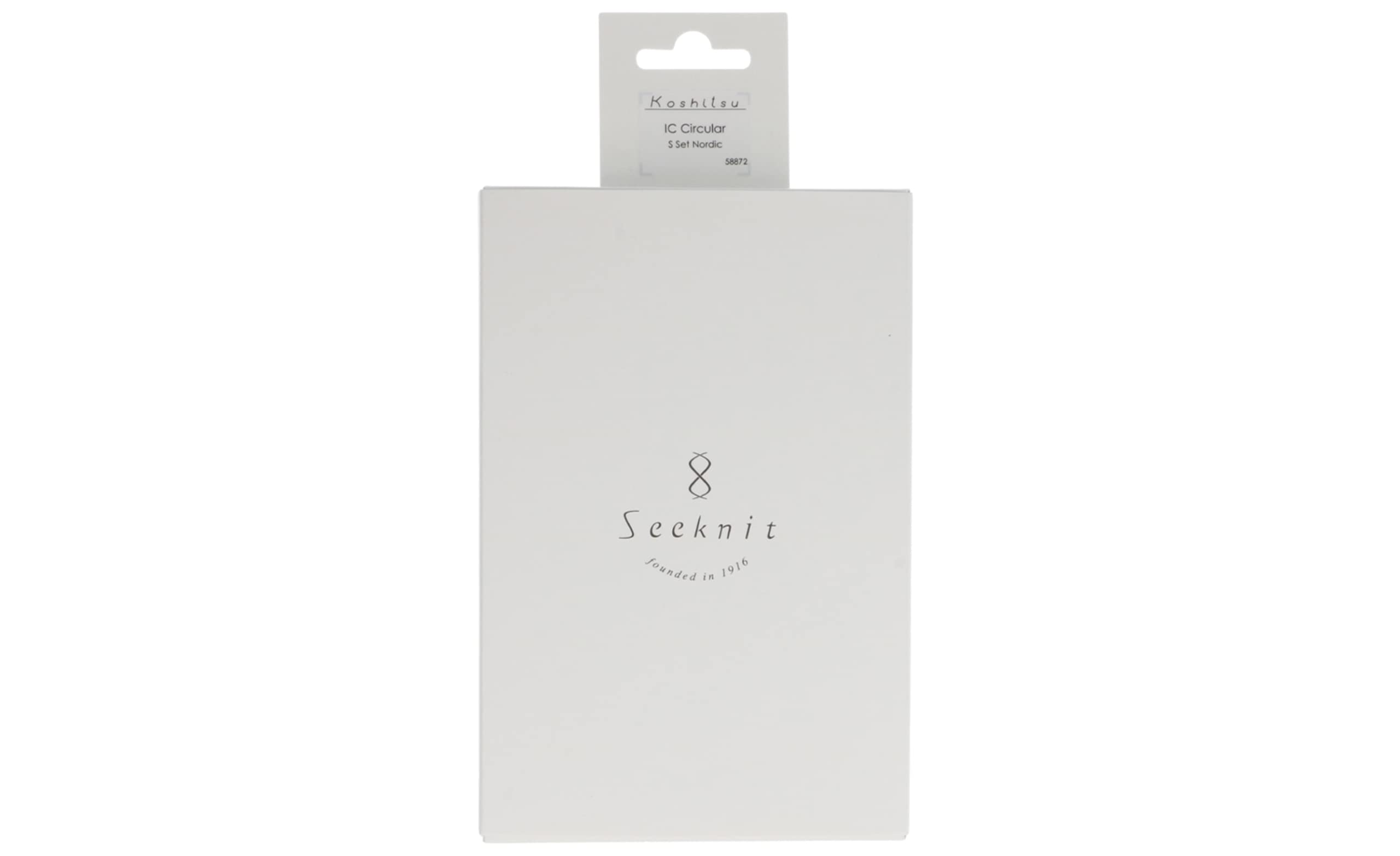 Seeknit KA58871 Circular Knitting Needle Set, Bamboo, White, Small