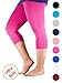 Premium Soft Dress Leggings Bamboo Capri Pants Under for Women Light Comfy Fit Plus Size Rose 5XL