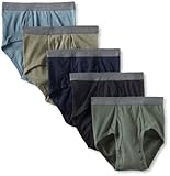 Fruit of the Loom Men's Premium  Fashion Brief, Assorted Colors, Medium(Pack of 5)