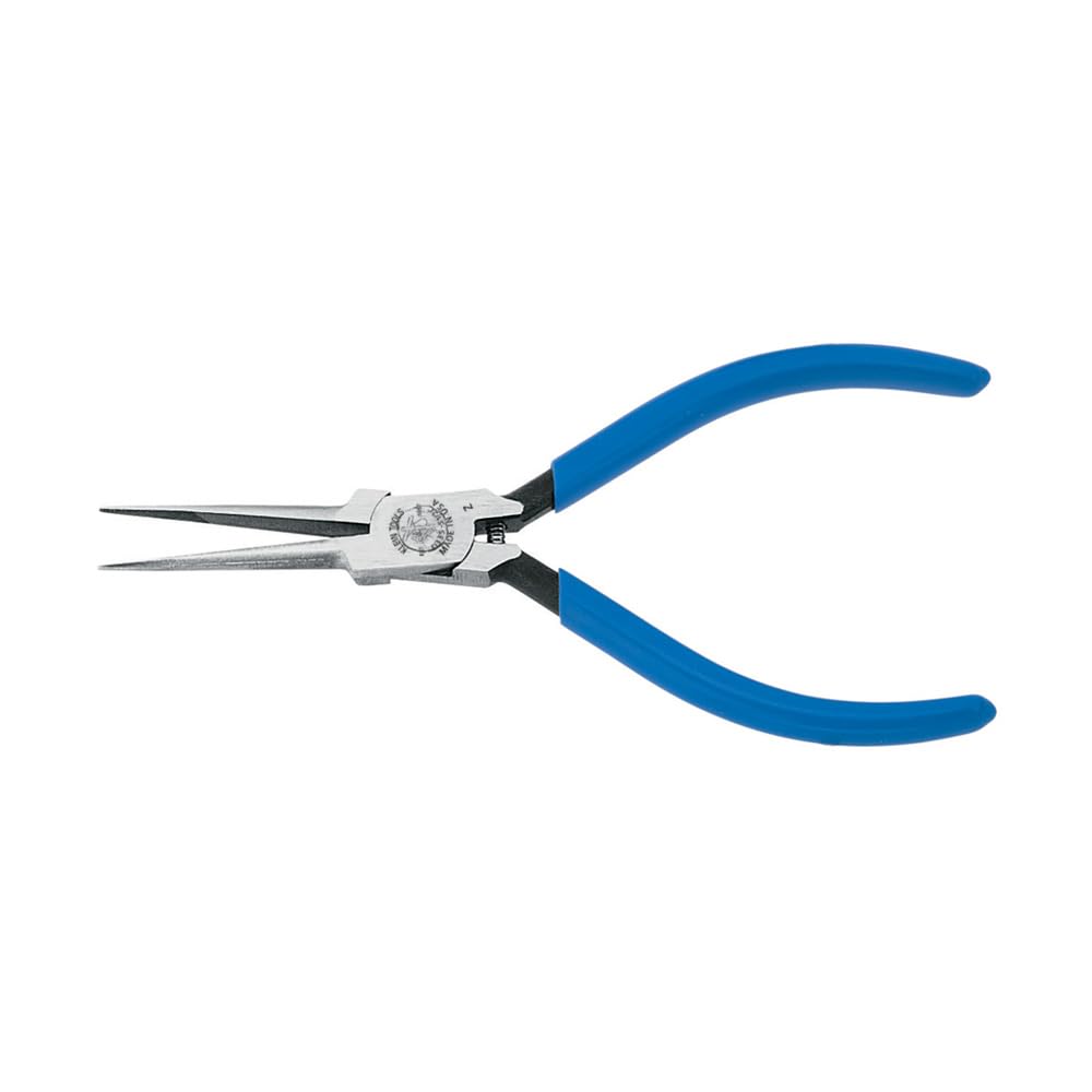 Klein Tools D335-51/2C Linemans Pliers, Needle Nose Side Cutters, Spring Loaded, 5-Inch, Extra Slim