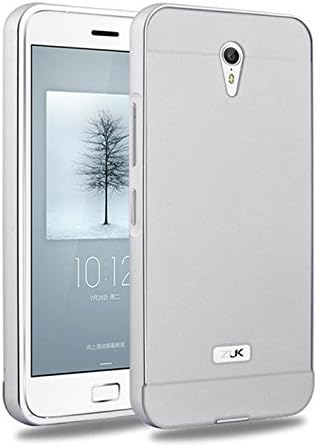 SHANGRUN Lenovo zuk z1 Case, 2 in 1 Ultra-thin Design Anti-Scratch Anti-fingerprint Shockproof Premium Non Slip Surface Plating Metal Texture Protector Skin Case Cover for Lenovo zuk z1 Silver