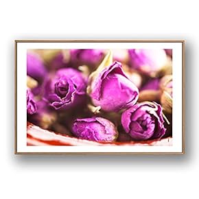 Framed Canvas Wall Art for Living Room, Bedroom Rose Flowers Canvas Prints for Modern Home Decoration Ready to Hang - 16"x24" inches