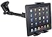 ARKON Mounts Tablet Long Arm Windshield Suction Mount Secure Tablet Holder Firm Windshield Suction Extendable Arm for Long Dashboards Compatible with iPad, Samsung, Google, and more TABPB117