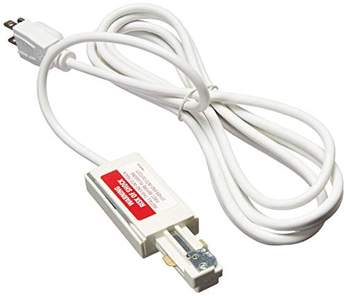 EATON Lighting JNSN71150 Lazer LZR000208P White Track Lighting Cord With Grounded Plug (Renewed)