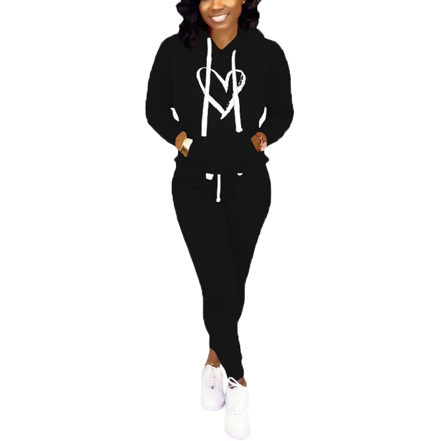 Nimsruc Two Piece Outfits For Women Sexy Sweatsuits 9 thumbnail image