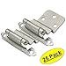 25 Pair Pack - Cosmas 17128-SN Satin Nickel Cabinet Hinge 3/8