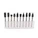 Yosoo One Set 10 Tungsten Steel Carbide Burrs for Dremel Rotary Tool Drill Bit