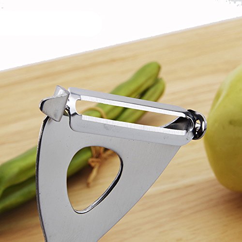 Vegetable Peeler and Lemon Zester,Ultra Sharp Blades Stainless Steel Fruit Potato(STYLE ONE)
