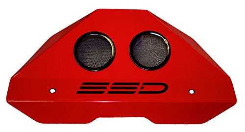 Fits 2013 Subaru XV Crosstrek 2.0 (NON-Hybrid) Alternator Cover (Engine Cover), RED Powder Coated Stainless Steel by SSD Performance