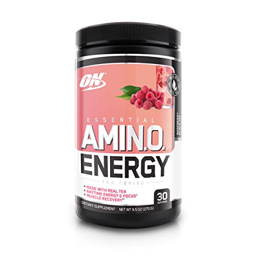 Optimum Nutrition Amino Energy Pre Workout with Green Tea, BCAA, Amino Acids, Keto Friendly