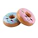 Boomboom Decompression Toys, Slow Rising Stress Toys 11Cm Lovely Doughnut Cream Scented Squishy Kids Toys (Pink)