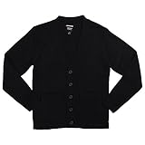 French Toast Anti-Pill V-Neck Cardigan Sweater Boys Navy 7