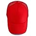 MEXUD Children Toddler Infant Hat Peaked Baseball Beret Kids Cap Hats (Hot Pink White)