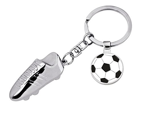Ten Key ring football shoe shiny metal cod.EL7896 cm 10x3,5x1,8h by Varotto & Co.
