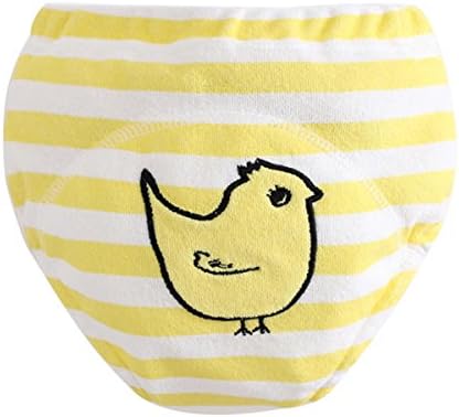 Baby Girls' Chick Training Underpants Potty Training Pants Yellow 2-3 Years
