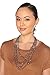 HinsonGayle 'Selena' 4-Strand Ultra-Iridescent Multicolored Black Freshwater Cultured Pearl Necklace-32 in length