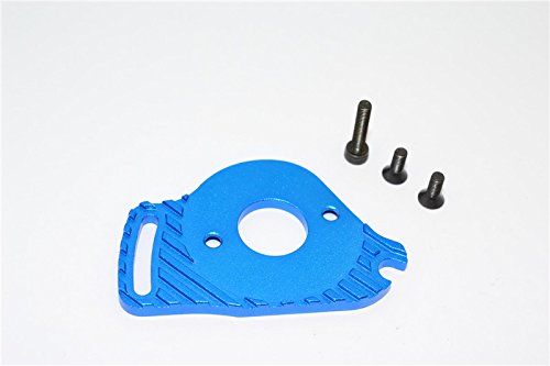 Traxxas Slash 4x4 Low-CG Version Upgrade Parts Aluminum Motor Heatsink Mount - 1Pc Set Blue