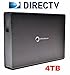 4TB DVRdaddy External DVR Hard Drive Expander For DirecTV HR34, HR44 and HR54 Genie DVR. +4,000 Hours Recording Capacity and!