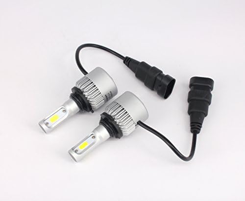 Urange COB H11/H9/H8 H4 Hi/Lo H7 H1 9006 9005 Automotive Car Motorbike Motor Bright Led Headlights 6000K Cool White 8000LM FogLight High Low Beam Headlamp (9006)