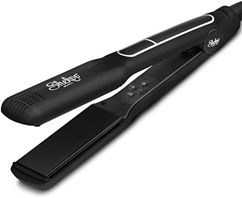 Shekoo Beauty Hair Straightener, Professional Ceramic Tourmaline Flat Iron, Heats Up Instantly