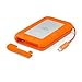 LaCie Rugged 2TB Thunderbolt and USB 3.0 Portable Hard Drive + 1mo Adobe CC All Apps (LAC9000489),Orange