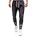 Leadmall Men’s Stretch Jogger Jeans – Casual Workout Sport Running Denim Training Pants with Drawstring Elastic Waistthumb 1
