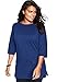 Roamans Women's Plus Size The Boat Neck Maxi Tunic