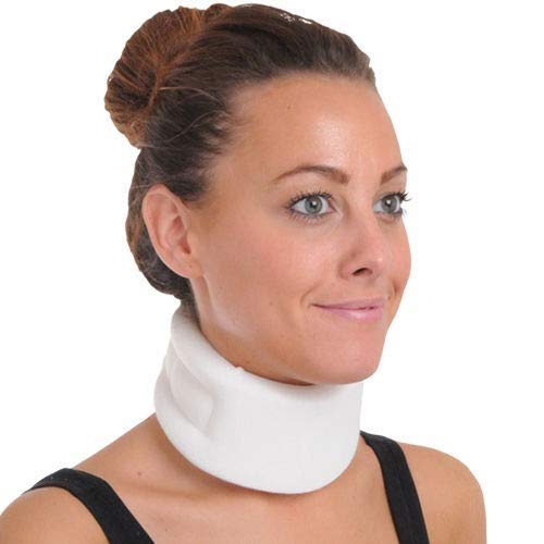 Express Orthopaedic® Soft Foam Surgical Collar – Class 1 Medical Device | Gentle Cervical Support for Neck Strain/Whiplash | Breathable Comfort Liner, Hook-and-Loop Fastener (Medium)