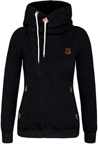 YUNY Women's Casual Cotton Slim Fit Zip-up Hoodie Coat
