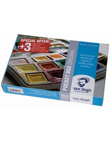 Van Gogh – Caja de acuarela de bolsillo Van Gogh : Amazon.es ...