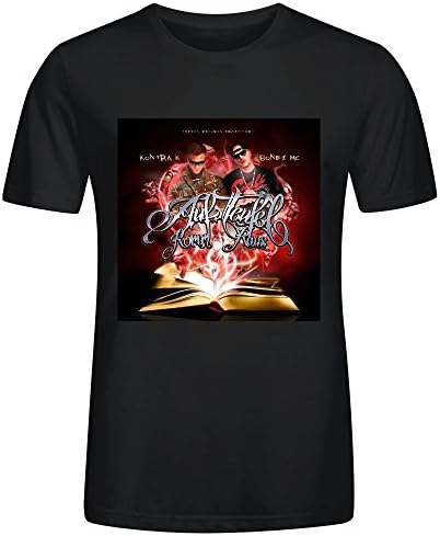 FORERIC Kontra K Auf Teufel Komm Raus Men Tees Black