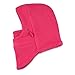 Kids Windproof Double Thick Fleece Hoody Balaclava Outdoor Sledding Skiing Cap (Light Rose)