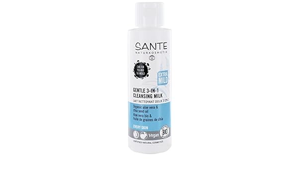 Sante suave Leche Limpiadora 3 en 1, 125 ml: Amazon.es: Belleza