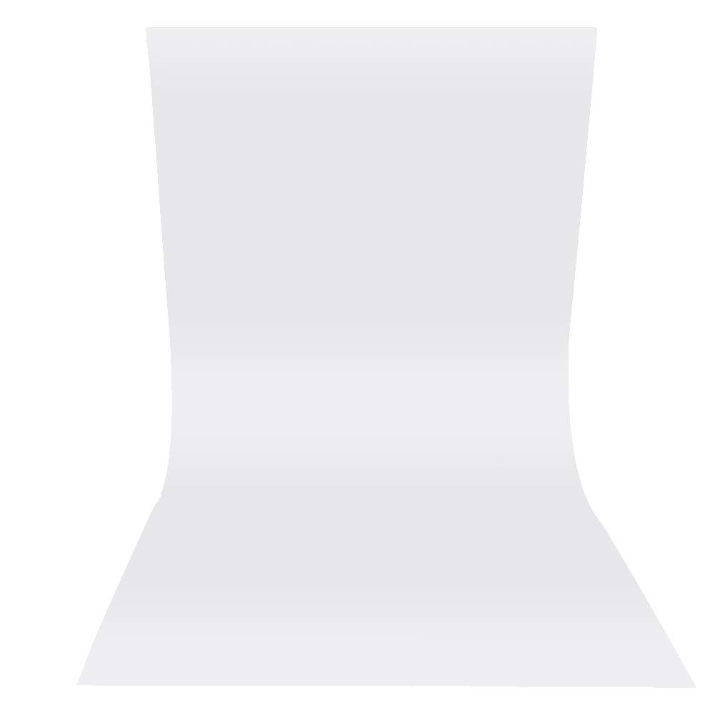 Photography Backdrop Background 120x60cm Frosted PVC Background Plate Photography Backdrop Board Accessory for Photograph Shooting(White)