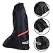 Waterproof Motorcycle Rain Boots Shoe Covers Bike Riding Reflective Heels