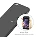 Willnorn Full Body Coverage Protection Case with Tempered Glass Screen Protector for iPhone 6 - Black