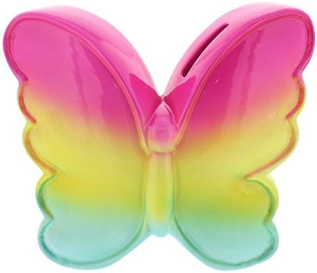 Widdop Bingham Magical 15 Cm Arcobaleno Farfalla Salvadanaio Amazon It Casa E Cucina