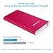 POWERADD Pilot 2GS 10000mAh Portable Charger, Dual USB Ports Power Bank 3.4A High-Speed Charge Compatible for iPhone Xs, XR,X, 8, 7 Plus, iPad, Samsung Galaxy and More - Red